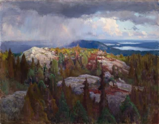 Paysage Maisema Kolilta, 1918