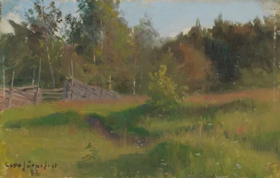 Prairie et clôture