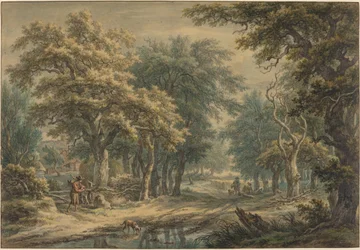 À Donderen, dans les bois de Drenthe