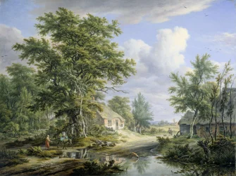 Fermes à la lisière d
