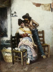 La Famille heureuse, 1860