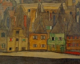 La petite ville, aussi Petite ville (painting on canvas)