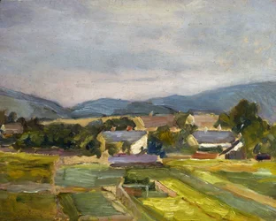 Paysage en Autriche du Nord