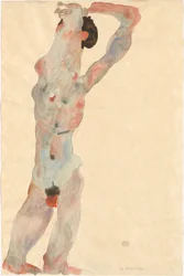 Nu masculin, 1912
