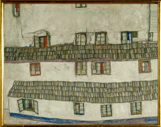 Vieilles maisons, Krumlov, République tchèque