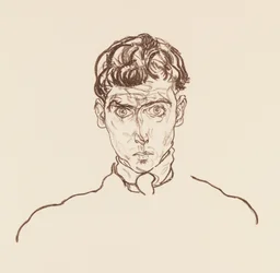 Portrait de Paris von Gütersloh, 1918
