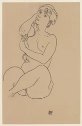Nu allongé, 1917