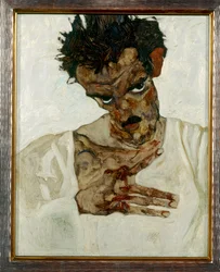 Autoportrait à la tête baissée