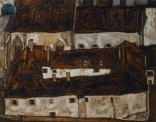 Stadt Stein II (huile sur toile)