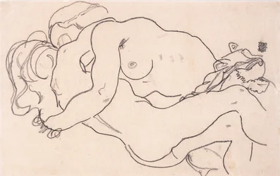 Deux femmes nues s