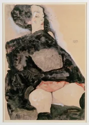 Femme en noir