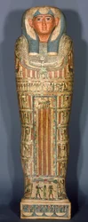 Cercueil intérieur de Djedmut, 26e-25e dynastie, Période tardive, c.715-525 av. J.-C.