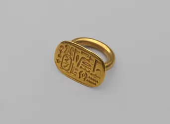 Bague-sceau, vers 664-404 av. J.-C.