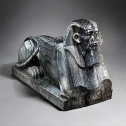 Senwosret III en Sphinx