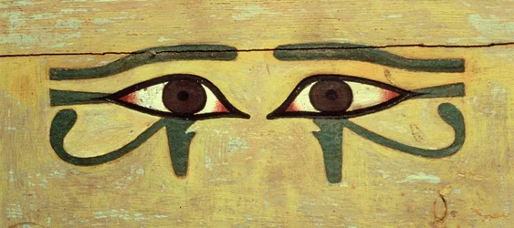 Yeux Oudjat sur un cercueil, Moyen Empire