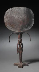 Miroir caryatide, vers 1540-1296 avant J.-C.