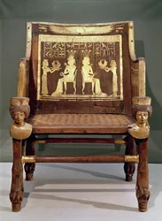 Chaise appartenant à la princesse Satamun, fille d