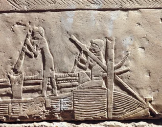 Égypte, Ancienne Memphis, Nécropole de Saqqara. Mastaba d