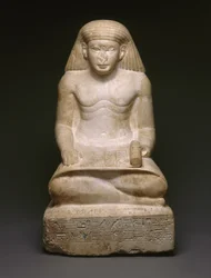 Statue de scribe d