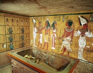 La chambre funéraire dans la tombe de Toutânkhamon, Nouvel Empire