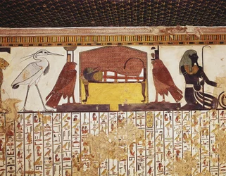 Égypte, Louxor, Thèbes antique, Vallée des Reines, Tombe de Nefertari