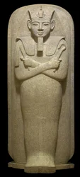 Égypte, Thèbes, Louxor, Vallée des Rois, Tombe de Mérenptah, sarcophage en granit