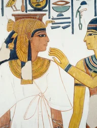Néfertari rencontre la déesse Isis