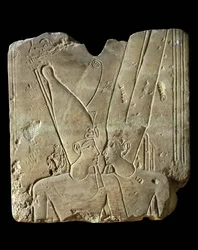 Le pharaon Ramsès II et le dieu Amon ...