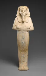Shabti de Mérenptah, vers 1213-1203 av. J.-C. (calcaire)