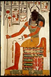 Le dieu Khépri, de la tombe de Néfertari, Nouvel Empire