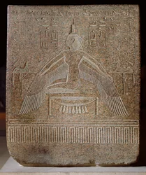 Isis Pterophor, du sarcophage de Ramsès III (c.11854-1153 av. J.-C.) de sa tombe dans la Vallée des Rois, Nouveau Royaume