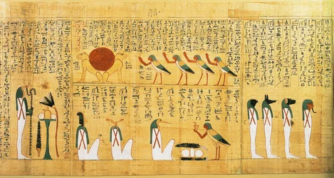 Papyrus mythologique d