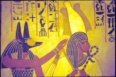Égypte ancienne, peinture murale, Tombe de Sennufer, Tombe des Nobles, Thèbes