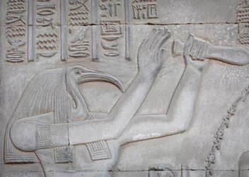 Thot, Temple de Kom Ombo (relief)