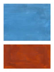 Blocs de rouille bleue abstraits