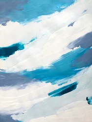 Vagues océaniques abstraites