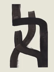 Lignes entrelacées en gras