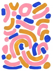 Formes abstraites colorées