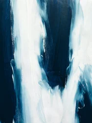 Abstrait bleu dynamique