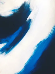Abstrait bleu dynamique