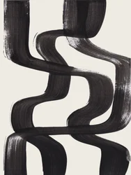 Mouvement abstrait et fluide