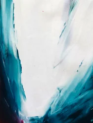 Abstrait « Fluid Teal »