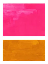 Abstrait rose vif et or