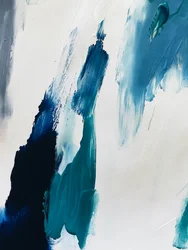 Abstrait « Ocean Blue »