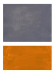Gris texturé et orange