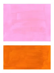 Blocs rose-orange vifs