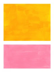 Traits jaunes et roses éclatants