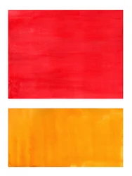 Blocs de couleurs abstraits aux teintes chaudes