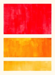 Blocs de couleurs chaudes