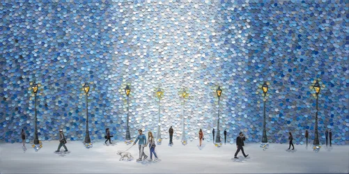 Promenade nocturne lumineuse